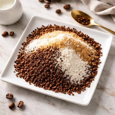 Instant coffee mixture