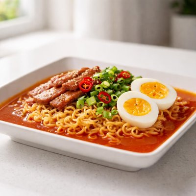 Instant korean ramen