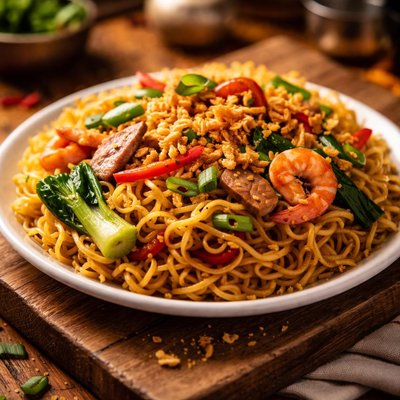 Instant pancit canton