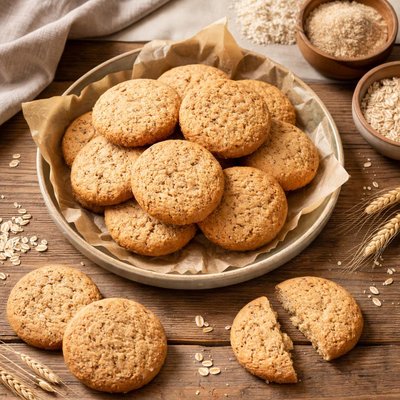 Integral flour biscuits