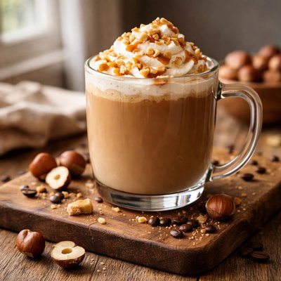 International hazelnut coffee