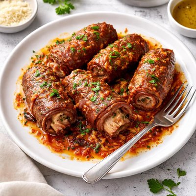 Involtini di carne