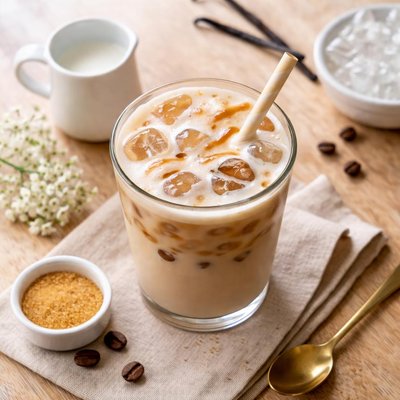 Irvings iced sugar free vanilla latte