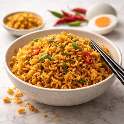 Irvins spicy salted egg noodles