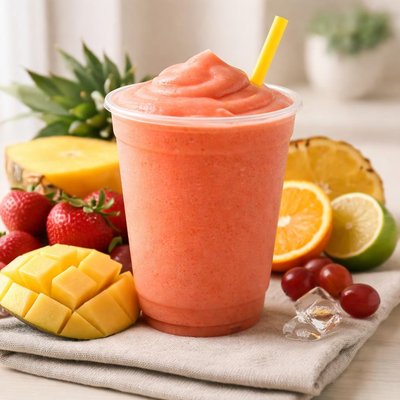 Island punch smoothie from tropical smoothie
