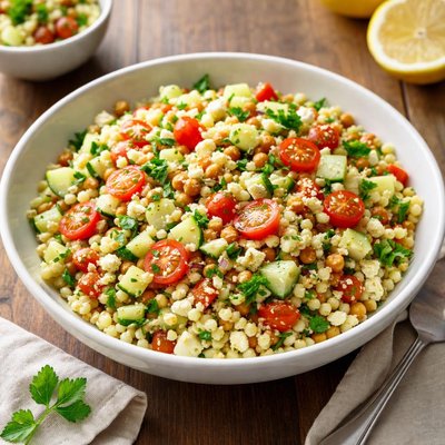 Israeli couscous salad