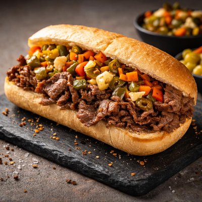 Italian beef dsandwich