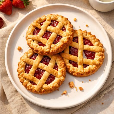 Italian crostata cookie