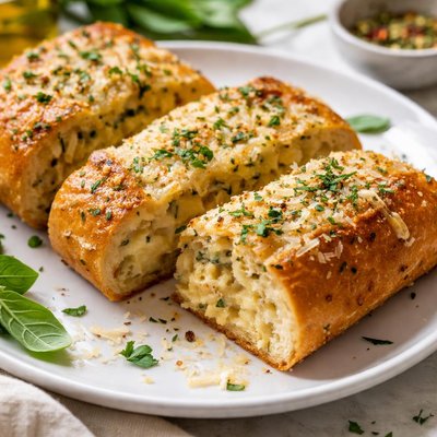 Italian herbs and cheese bread