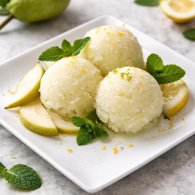 Italian ice pear