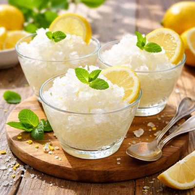 Italian lemon ice