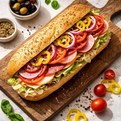 Italian submarine sandwich