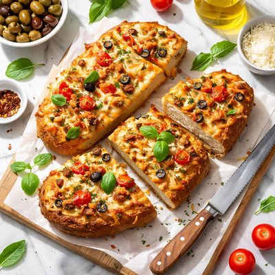 Italian urban cheese bread