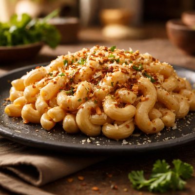 Italian whole wheat mac n cheese