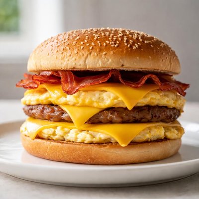 Jack in the box doubke breakfast sandwich