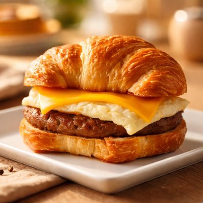 Jack in the box sausage croissant sandwich