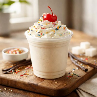 Jack n box small vanilla shake