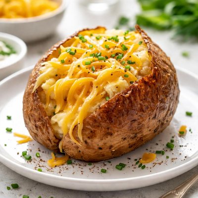 Jacket potato with cheese