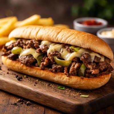 Jacs philly cheesesteak
