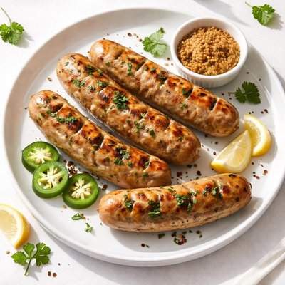 Jalapeno and montery jack chicken sausage