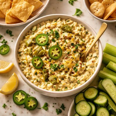 Jalapeno artichoke dip