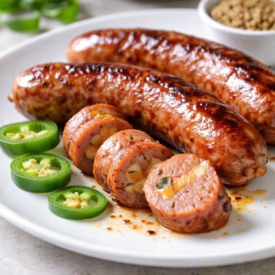 Jalapeno cheddar sausage
