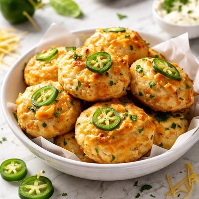 Jalapeno cheese puffs