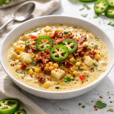 Jalapeno corn chowder