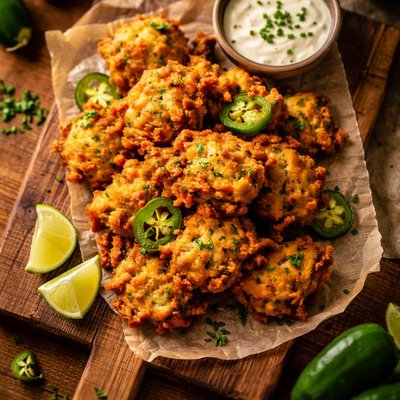 Jalapeno fritter