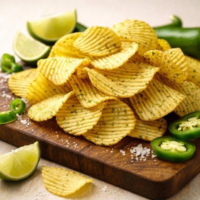 Jalapeno lime ruffles chips
