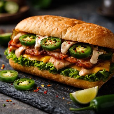 Jalapeno sandwich