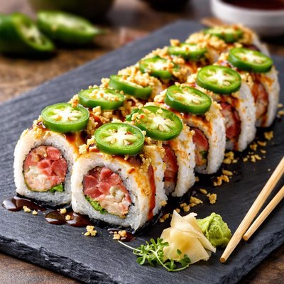 Jalapeno sushi roll