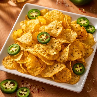 Jalopeno kettle chips