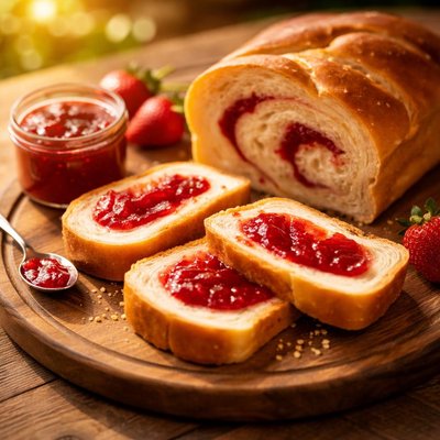 Jam bread