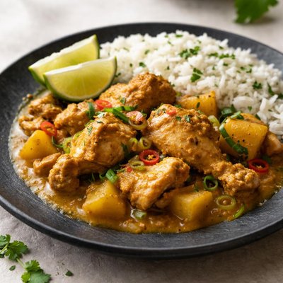 Jamaican curry chicken