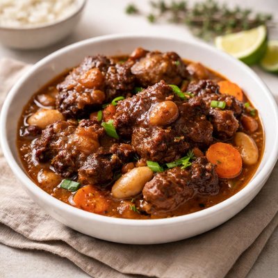 Jamaican oxtail stew