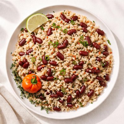 Jamaican peas and rice