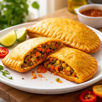 Jamaican veggie patty