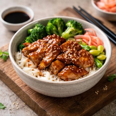 Japanese bowl chicken