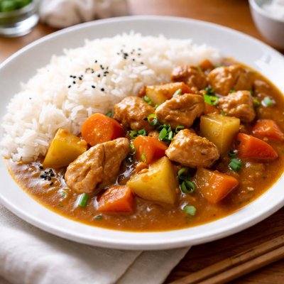 Japanese chicken curry