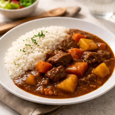 Japanese curry rice
