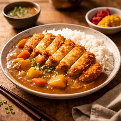 Japanese katsu curry