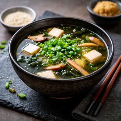 Japanese miso soup