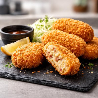 Japanese potato croquettes