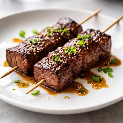 Japanese wagyu skewer