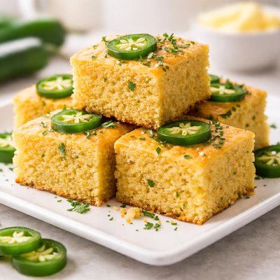 Japapeno corn bread