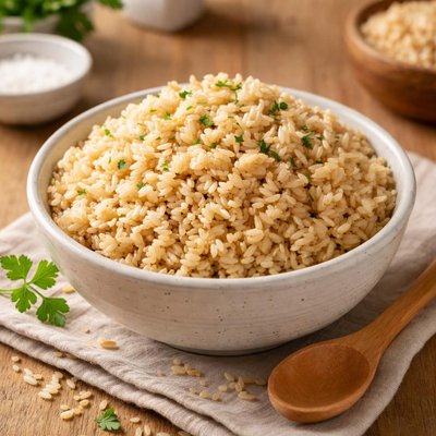 Jasmine cooked brown rice