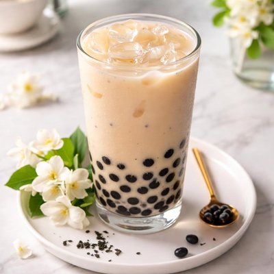 Jasmine milk tea