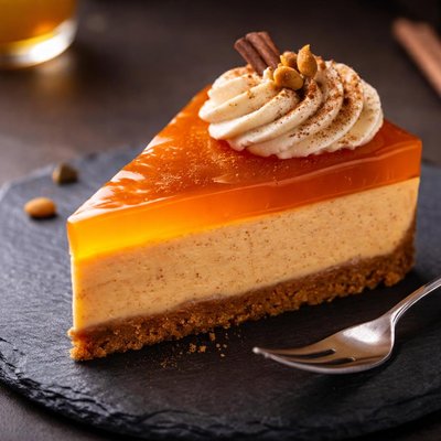 Jello pumpkin cheesecake