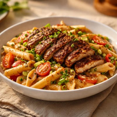 Jerk chicken pasta